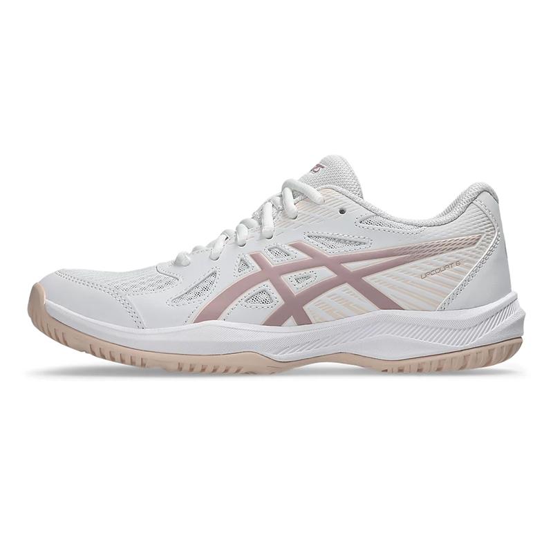 

Asics Upcourt 6 Удобные Шнуровка Круглый Носок Дышащие Низкие Волейбольные Кроссовки Женская кроссовка 1072A107-104 36
