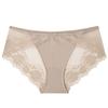 French Sexy Panties Pure Cotton Crotch Hip Lift Low Waist Triangle Panties Summer Thin Breathable Lace Panties
