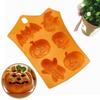 Silicon Crayon Happy Halloween Home Decoration Silicon Pumpkin Cake Mold Kitchen Baking Tools Mold Cake Silicon Mold