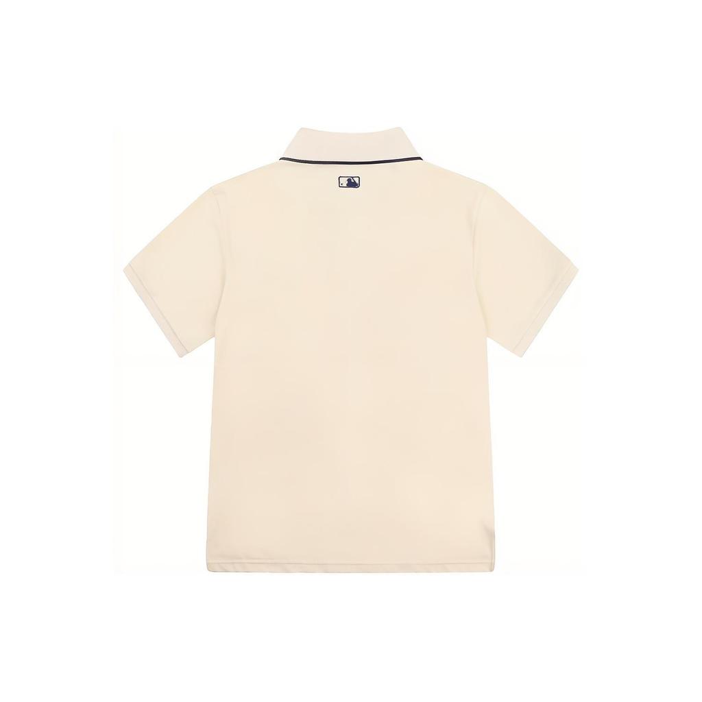 New MLB New York Yankees Polo Shirts Unisex Beige 31TSQN131-50I