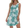 Rochie de soare ocazională de damă, cu buzunare, rochie boho de vară, de plajă, tricouri, rochie, cu decolteu în V, rochii de tanc largi