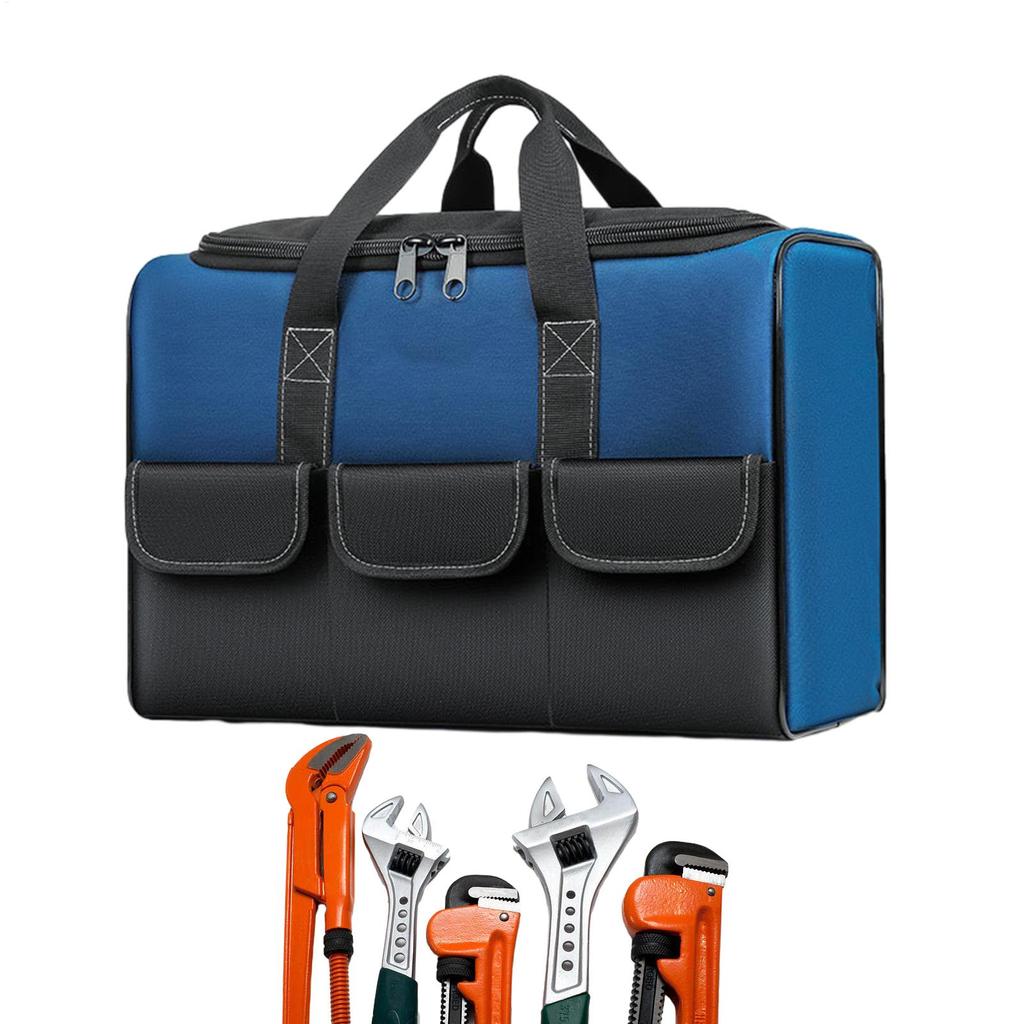 Tool Bags For Construction Large Capacity Wa Terproof Wear-Resistant Toolkit MultiPocket Electrician Storage Bag Tool Pouch