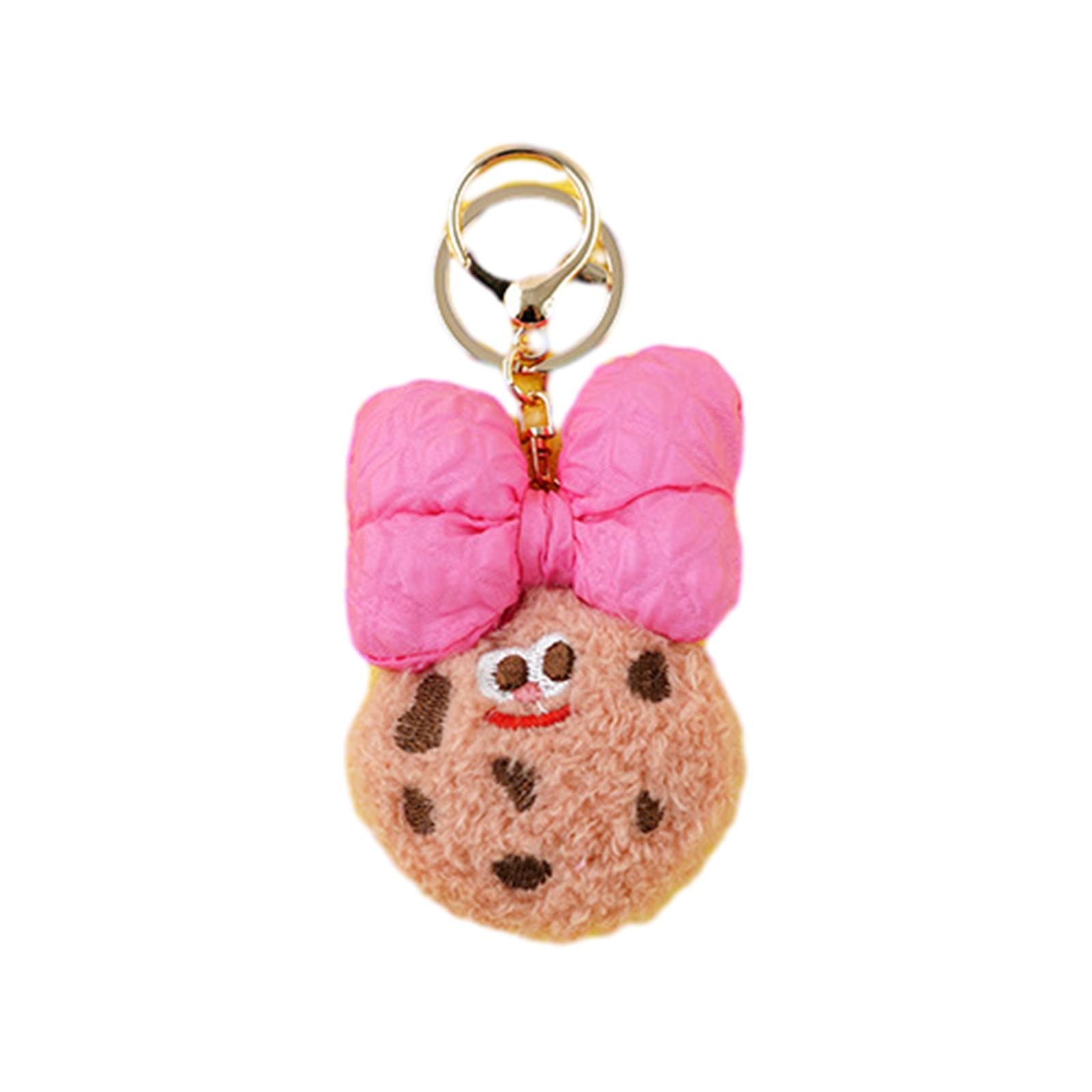

Creative Cookie Keyring Ornament Cute Doll Phone Chains Colorful Pendant Decoration for Keys Purses Bags Backpacks 1