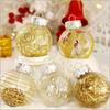 30pcs 6cm Christmas Ball Set Creative Hanging Ornament Crafts Christmas Tree Pendant Party