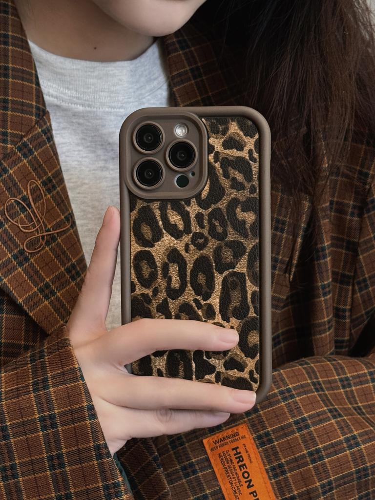 Fashion Brown Leopard Pattern Phone Case For Google Pixel 9 8 7 8A 7A Pro XL Soft Silicone TPU Back Cover