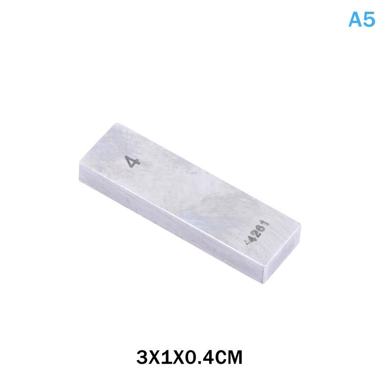 1Pc 0.5/1/23/4/5/6/7/8/9/10Mm Steel Square Gage Blocks Blocks Gauge Measure Blocks Steel Square Gage Blocks