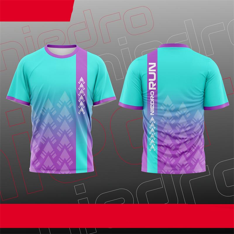 

Fashion Running Sports T Shirts Summer Quick Dry Outdoor Fitness 3D Printed T-shirts Trend Oversized Breathable Tracksuit Tees S