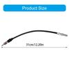 Car Stereo FM AM Antenna To DIN Connector Wire Adapter Cable Radio Antenna Adapter Automotive Radio Exterior Part