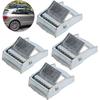 4 Stück Zinklegierung Schnalle Klemmschnallen Verpackungsschnalle für Hochleistungs-Zurrgurt?Niederzurrgurt