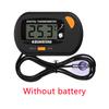Digital LCD Aquarium Thermometer Waterproof Fish Tank Sensor with Probe Temperature Sensor Measuring Tool with Suction Cup