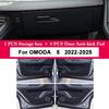 For Chery OMODA 5 -2024 2025 Car Door Anti Kick Pad Auto Glove Box Under Dashboard Side Edge Anti-Collision Sticker Decor