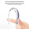 2/4Pcs Car Anti-collision Strip Clear Black Self-adhesive Flexible Reusable Universal SUV Truck Auto Body Door Side Rearview Mirror Bumper Protector