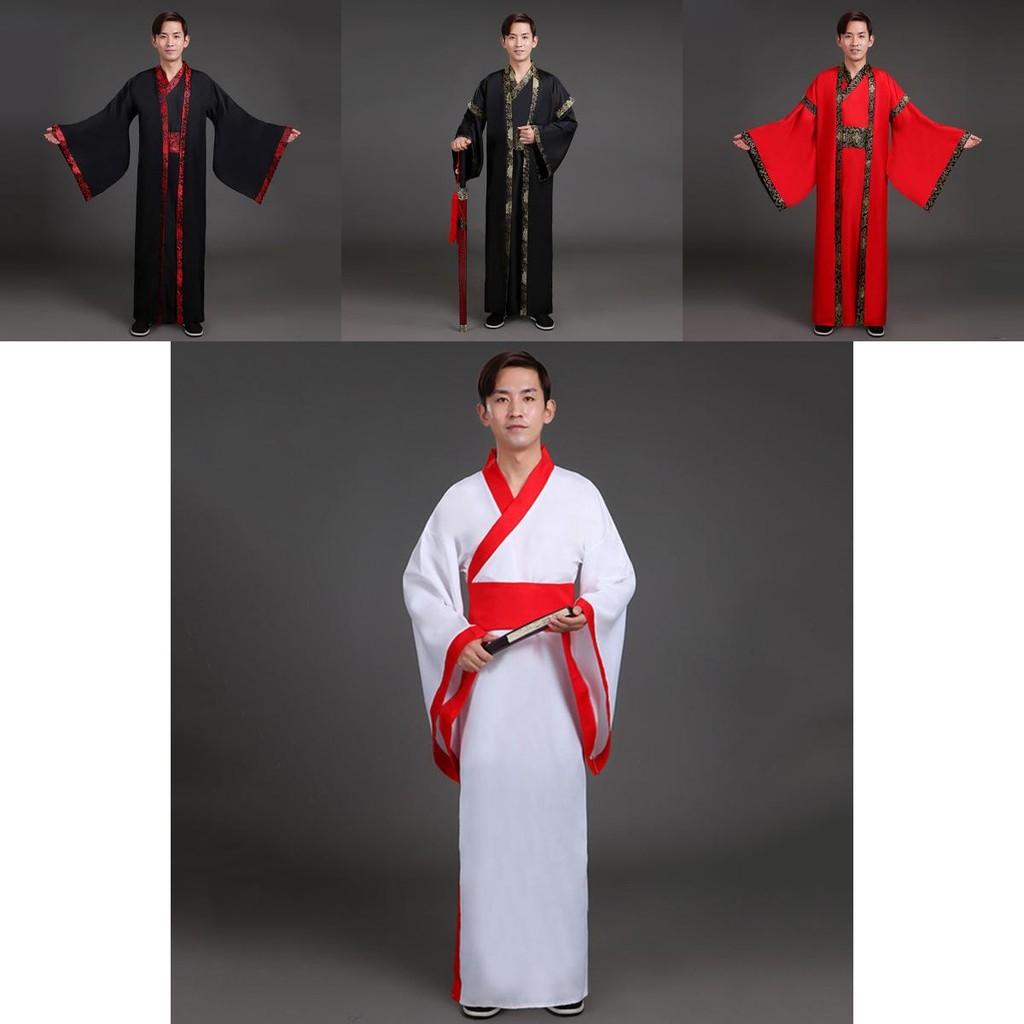 Exquisite Ancient Chinese Traditional Hanfu Costume For Men With Perfect Stitches