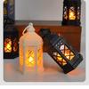 Retro Desktop Led Lamp, Creative Hexagonal Wind Lamp, Portable Candle & Horse Lamp, Atmosphere Decoration Gift