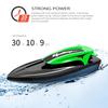 2.4G High-Speed Remote Control Waterproof Electric Speedboat with Lights for Kids