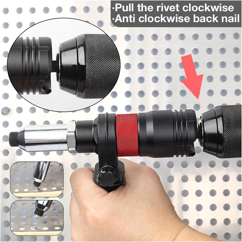 Upgrades Rivet Nut Insert Tool Accessories Stable Rivet Nut Tool Spare Part Simple Installs for Professional & Home Use