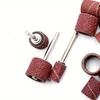132-Piece Sanding Set with Drum Mandrels and Rubber Polishing Sleeves for Tool