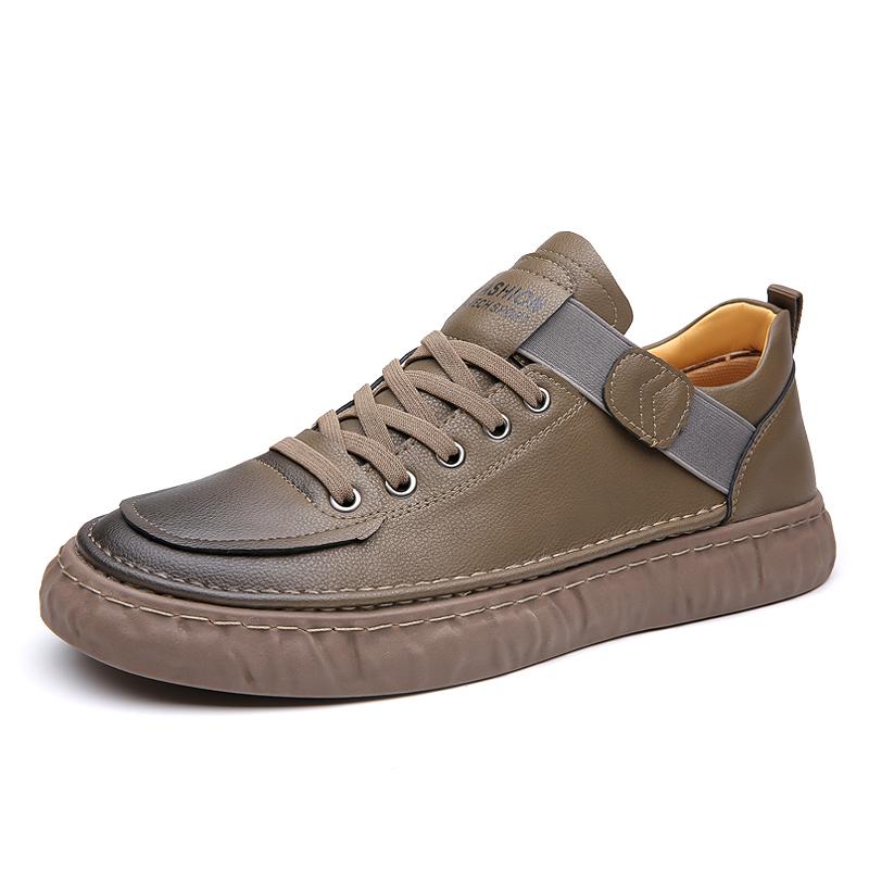 

Модные мужские мокасины из натуральной кожи Повседневная обувь Кроссовки Оксфорды на шнуровке Обувь для активного отдыха Повседневная обувь Обувь для сноуборда Кроссовки 43 хаки