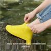 Waterproof, Non-Slip Rain Shoe Covers for Men & Women - Wear-Resistant, Thickened Latex Overshoes for Rainy Days