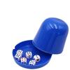 Individually Packaged Dice Set with Shaker Cup
