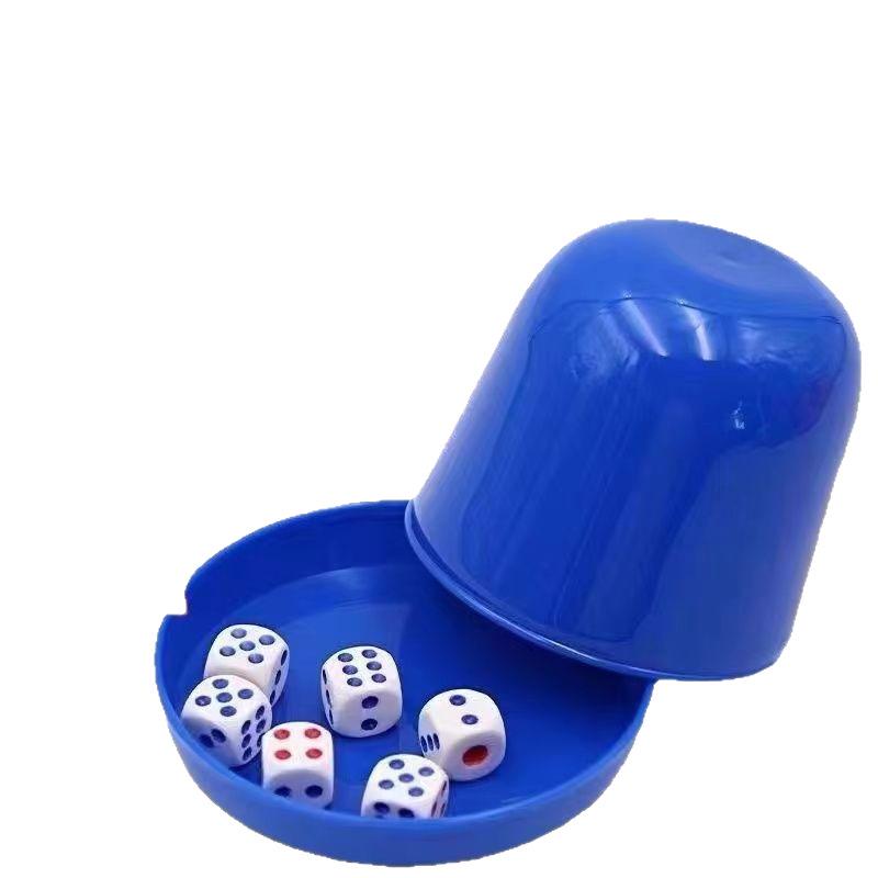 Individually Packaged Dice Set with Shaker Cup