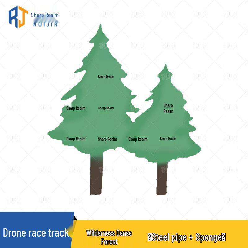 Drone Race Track Obstacle Kit (Steel Pipe + Sponge)