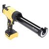 Cordless Caulking Gun 6 Adjustable Speeds Battery Powered Electric Caulk Gun With LED Light for Window Door Bathtub Pipe