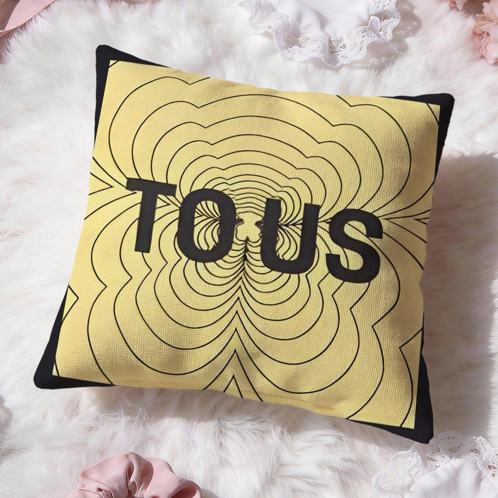 CRAFTED WITLOVE Potah na polštářek T-tousS Prémiové pohodlí Oboustranný potah na polštář - Design Dva v jednom pro jakoukoli místnost a interiér auta