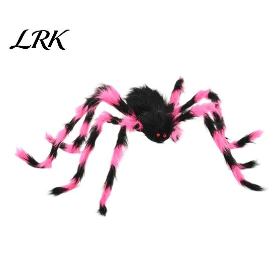 Halloween Party Spider Decoration Large Decoration, Soft Hairy Scary Prop, Furry Prop Spiders for Outdoor Indoor, Yard, Home, Haunted House