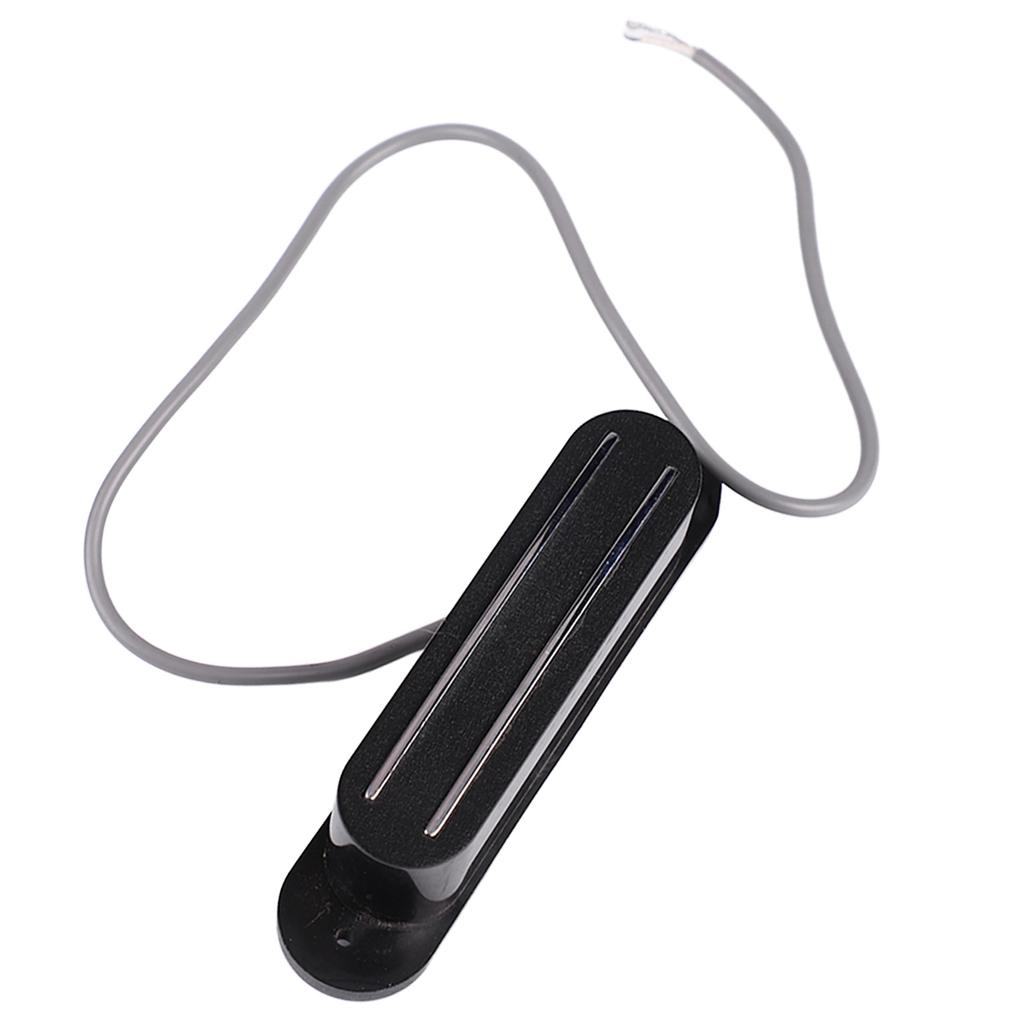 Gitarre Hot Rails Tonabnehmer 2 Polschuhe Geräuscharm Schwarz Instrumentenzubehör für Mandoline