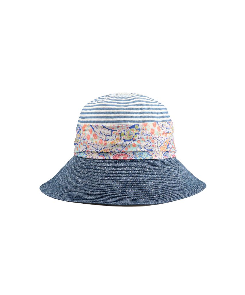 Kaliseumontapone Manon Heritage Raffia Cloche Hat