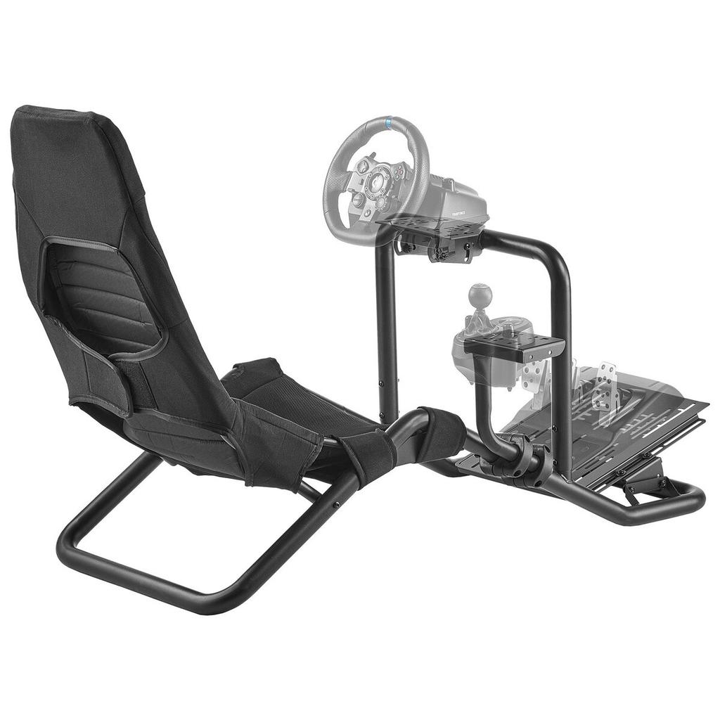Racing Wheel Stand, Heavy-Duty Integrated Simulator Cockpit Steering Stand, Fit Logitech G25,G27,G29,G920,G923, Thrustmaster T300RS,TX