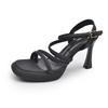 Fashion 2025 New Summer Fashionable Casual Women's Sandals Increased Waterproof Platform Stylish Roman Loafers for Women