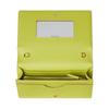 Gucci GG Marmont Gold Tone Accessory Metal Chain Strap Leather Shoulder Crossbody Wallet Women Wallet Beige Bright-Green 497985-AAE5F-2843
