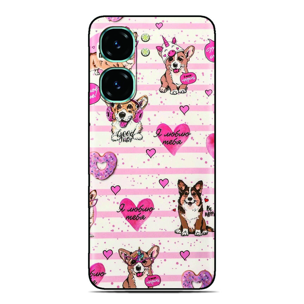 Cute Dog Puppy Cover for Xiaomi 17 Pro Max Poco C85 C65 C71 F8 Ultra M7 M4 Redmi K90 A5 15 15C 5G 13C 12C 10C 4G Phone Case