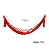 Nordic Lace Wall-Mounted Cotton Rope Toy Storage Hammock