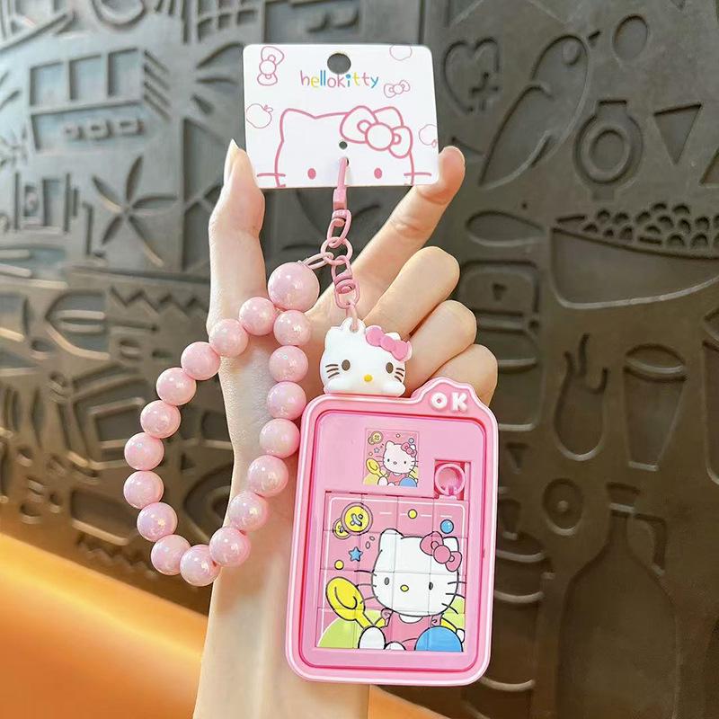 Porte-clés Puzzle Capybara Huarong Road:  Pendentif de Cartable Capybara Mignon et Petit Cadeau