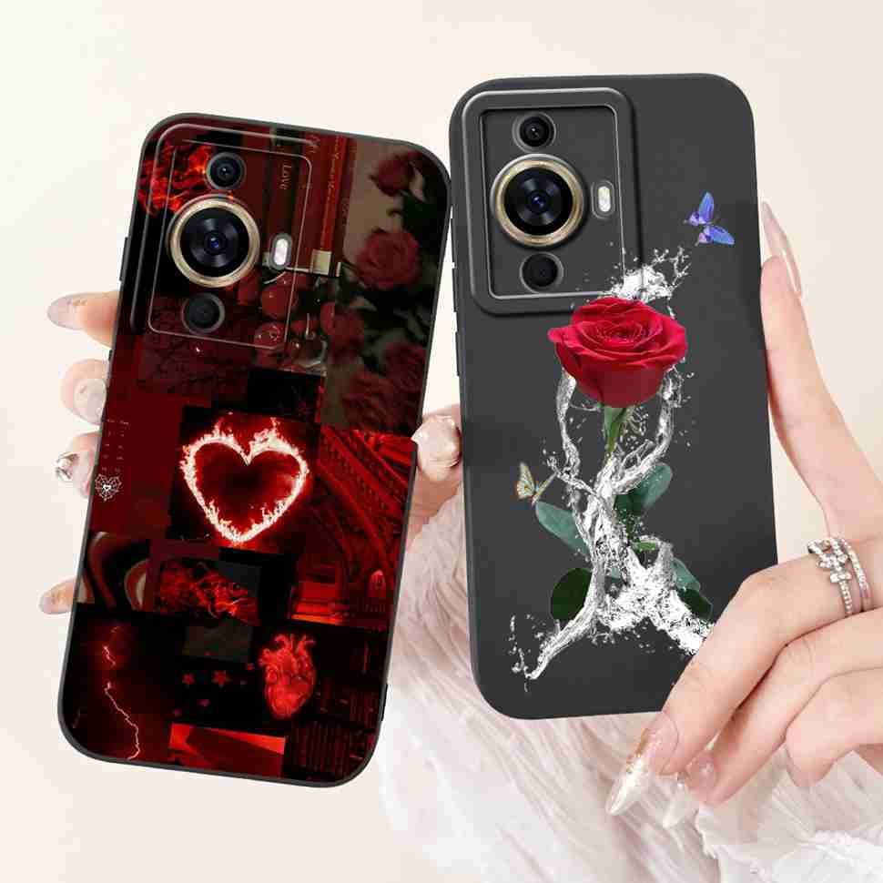 Colorful Flower Butterfly For Huawei Nova 11 Pro Case Silicone Soft TPU Cover Case For Huawei Nova 11 Nova11 Pro Shell