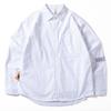 Men's Shirt 2024 New Vintage Striped Pure Cotton Long-Sleeve Trendy Cool Loose Casual Versatile Shirt Fashion