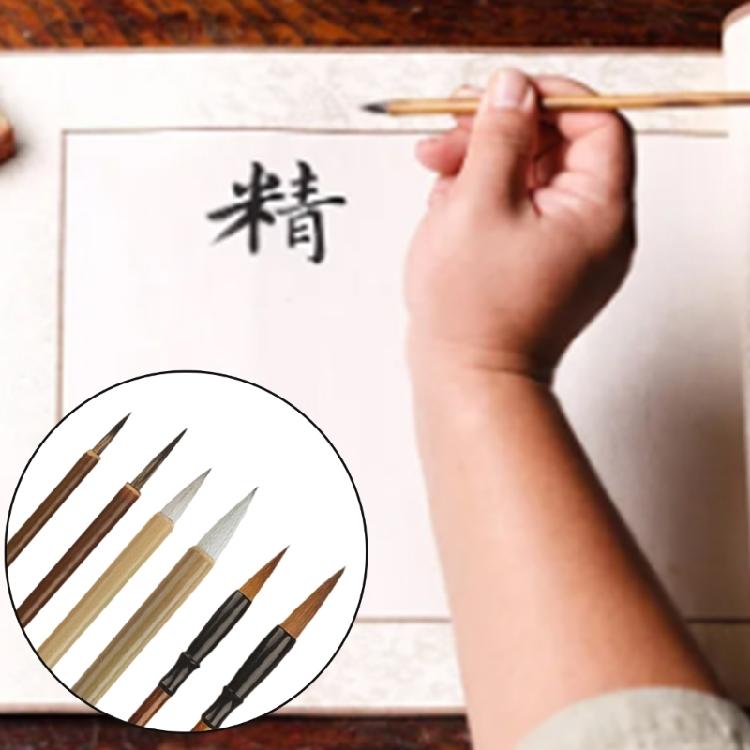 Chinese Calligraphy Brush Professional Sumi Drawing Brush for Chinese Calligraphy Practice Landscape Watercolor Painting