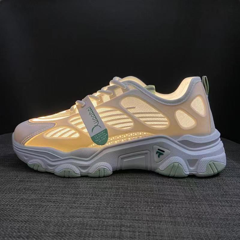 Dad Shoes Women's New Women's Shoes Summer Breathable Mesh Shoes White Shoes Mesh Thin Sneaker Women