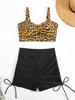 Bikini Women Swimsuit 2026 New Leopard Sling Shorts Bikinis Set Sexy Swimwear Summer Two Piece Set Beachwear Bathing Suit Female