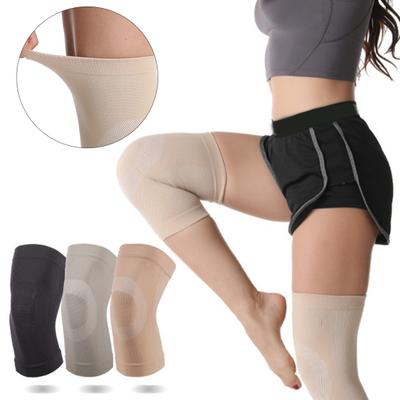 1 Pair Knee Pad Tear Resistant Comfortable Elastic Fabric Not Easy To Slip Off Wide Application Knee Protection High Stretchy