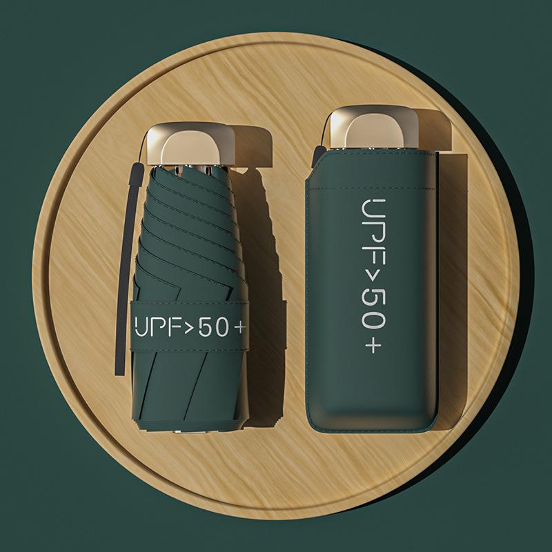 New Mini Ultra-light Flat 60% Exquisite Gradual Change Parasol Anti-ultraviolet Pocket Portable Umbrella Umbrella