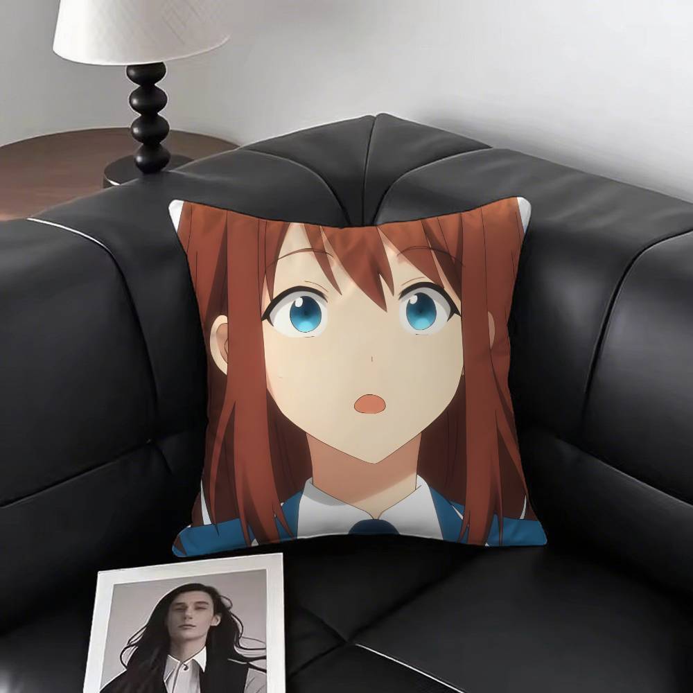 1 Stück Anzu Kissenbezug Mode Quadratischer Kissenbezug Schlafzimmer Sofa Zimmer Ins Dekoration Freizeit