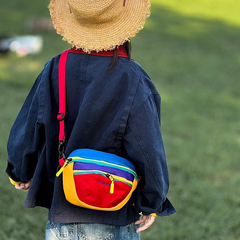 Bolso Cruzado Streetwear para Niños con Nylon Transpirable y Diseño Ligero para la Escuela y Uso al Aire Libre