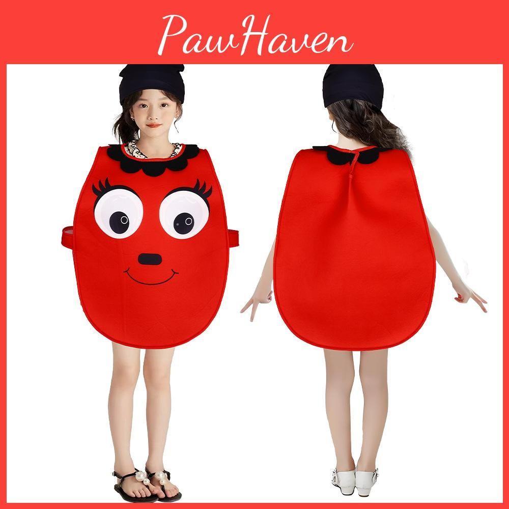Tomatoes Bees Cats Pumpkins Kid Halloween Costume Polyester Unisex Cosplay Party
