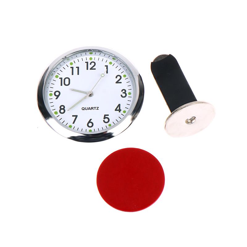 Automobile Air Outlet Dashboard Clock Stick-On Electronic Noctilucent Decoration Auto Ornament Car Accessories For Car