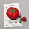 3D Tomato Cartoon for Apple Airpods Pro 3 2025 Pro 2 3 4 1 Headphone with Charm Headset Cases Airpod Pro3 Funda With Pendant