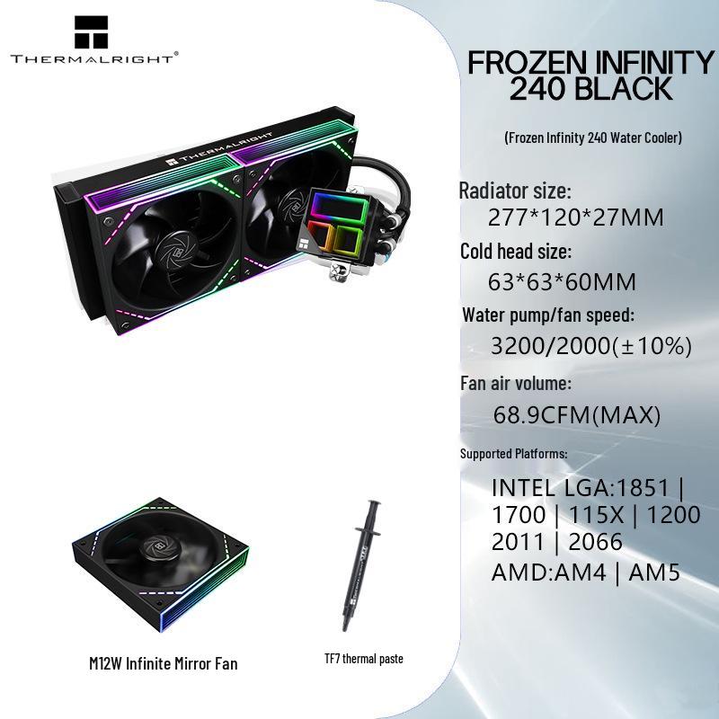 

Thermalright Frozen Infinity 360 White Liquid Cooler